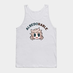 Genshin Impact Albedo adorable Tank Top